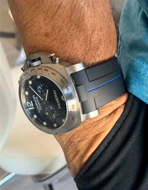 panerai case width|Panerai 44mm strap size.